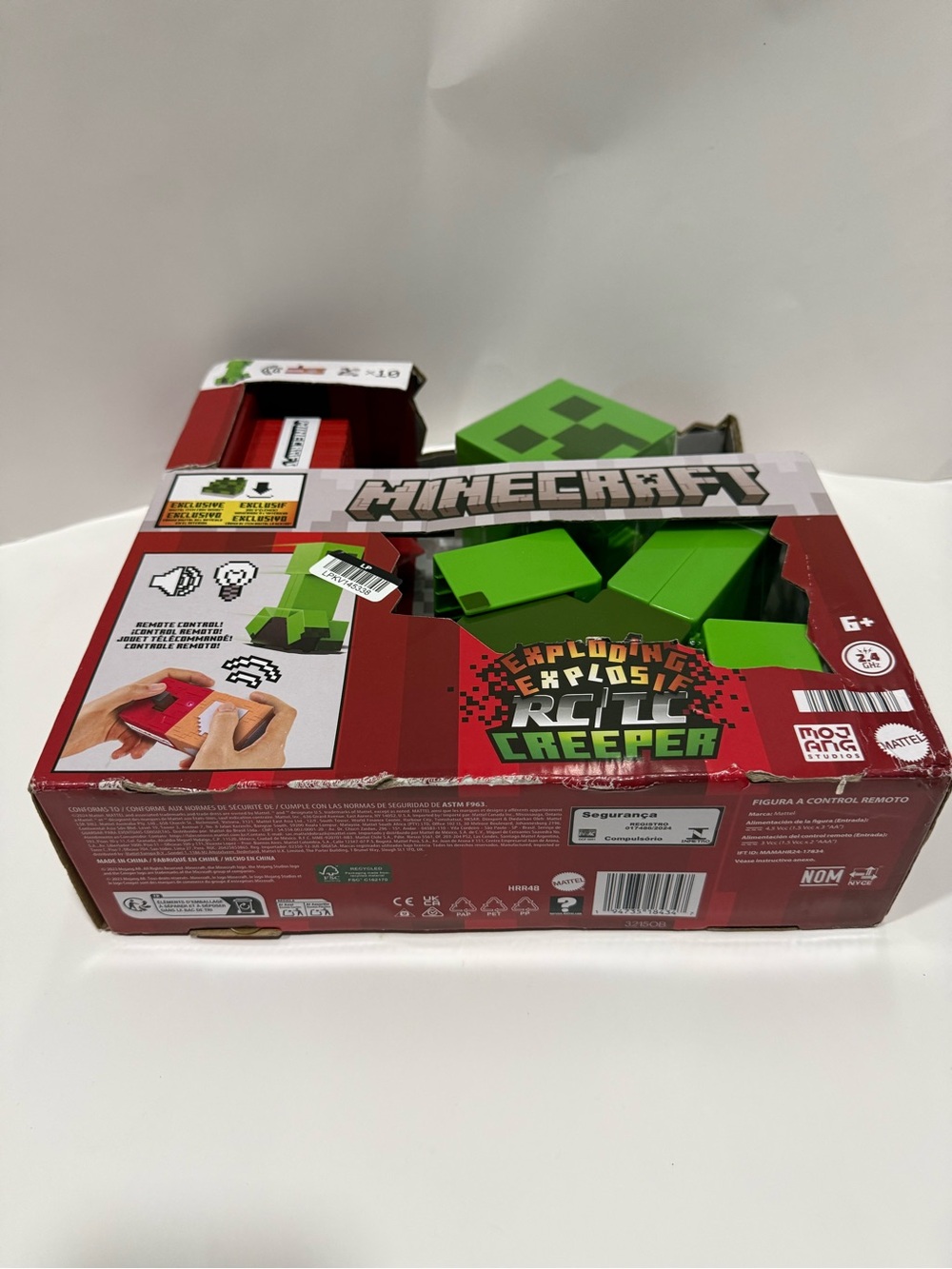 Mattel Minecraft Exploding RC Creeper Remote Control Toy - Picture 8 of 11